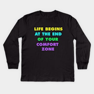 Life Begins Kids Long Sleeve T-Shirt